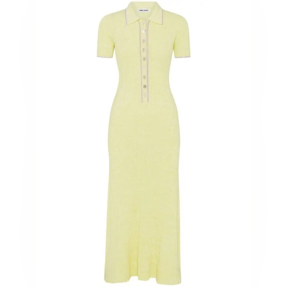 Anna Quan Yellow Maxi Dress